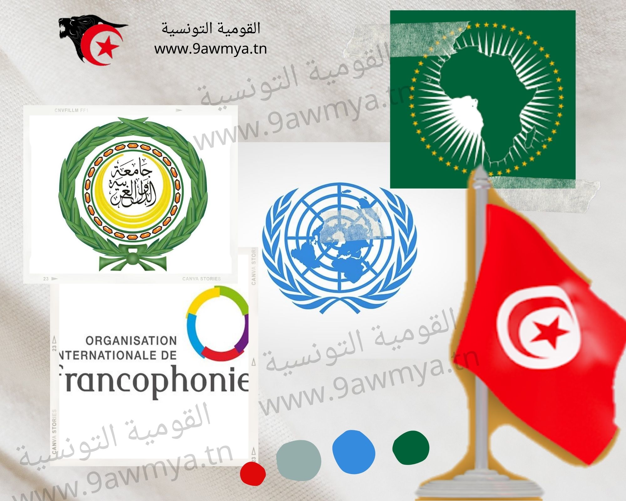 الموقف القومي التونسي من الإنخراط في المنظمات الدولية